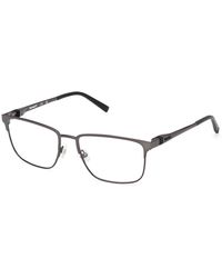 Timberland - Tb50070 002 Optical Frames Metal Squared Normal - Lyst