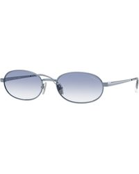 Vogue Eyewear - Vo4353S 521419 Sunglasses Metal Round Normal Nuanced - Lyst