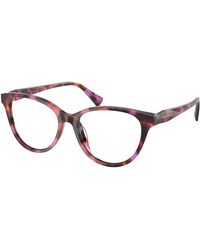 Ralph Lauren - Ra7198U 6239 Optical Frames Acetate Transparent Butterfly Normal - Lyst