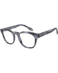 Giorgio Armani - Ar7242 5986 Optical Frames Acetate Transparent Squared Normal - Lyst
