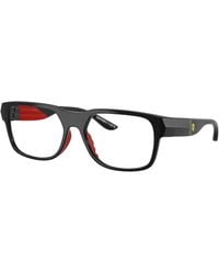 FERRARI SCUDERIA - Fz8030U 501 Optical Frames Injected Transparent Geometric Normal - Lyst