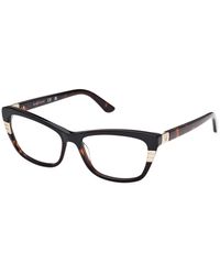 Guess - Gm50010 005 Optical Frames Acetate Squared Normal - Lyst