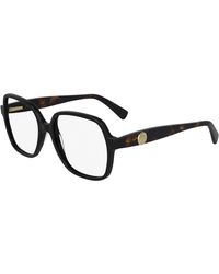 Longchamp - Lo2757 001 Optical Frames Acetate Squared Normal - Lyst