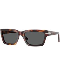 Persol - Po3363S 24/B1 Sunglasses Acetate Squared Normal - Lyst