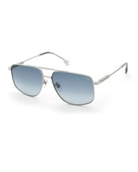Lozza - Sl2436 579 Sunglasses Metal Squared Normal Nuanced - Lyst