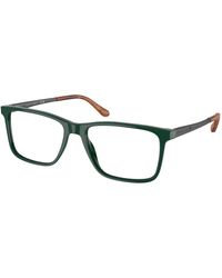Ralph Lauren - Rl6133 6140 Optical Frames Acetate Transparent Squared Normal - Lyst