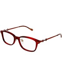 Gucci - Gg1129Oj 003 Optical Frames Acetate Squared - Lyst