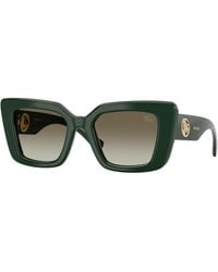 Burberry - Be4476 42038E Sunglasses Acetate Cat Eye Normal Shaded - Lyst