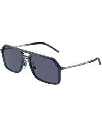 Dolce & Gabbana - Dg6196 32942V Sunglasses Injected Pilot Polarized - Lyst