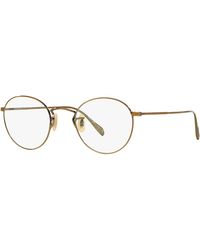 Oliver Peoples - Ov1186 Coleridge 5039 Optical Frames Metal Transparent Pantos Normal - Lyst