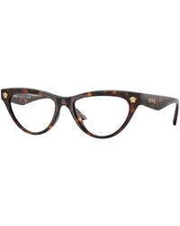 Versace - Ve3364U 108 Optical Frames Injected Cat Eye Normal - Lyst