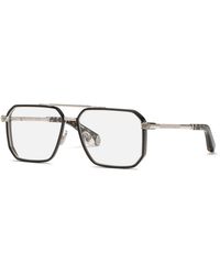 Philipp Plein - Vpp197M Plein Light 579 Optical Frames Metal Geometric - Lyst