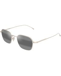 Maui Jim - Mj0690S 001 Occhiali Da Sole Titanio Grigio Squadrata - Lyst