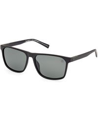 Timberland - Tb9312 02R Sunglasses Injected Squared Polarized - Lyst