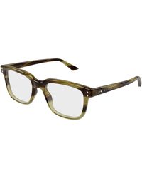 Gucci - Gg2131O 012 Optical Frames Acetate Transparent Squared - Lyst