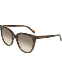 Ferragamo - Sf2101S 216 Sunglasses Acetate Squared Normal - Lyst