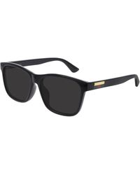 Gucci - Gg0746Sa 001 Sunglasses Injected Squared Normal - Lyst