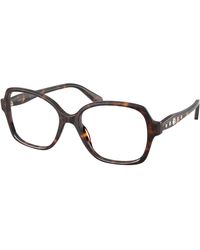 Swarovski - Sk2063 1002 Optical Frames Acetate Transparent Squared Normal - Lyst