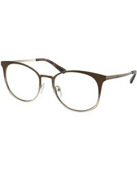 Michael Kors - Mk3022 New Orleans 1112 Optical Frames Metal Transparent Round Normal - Lyst