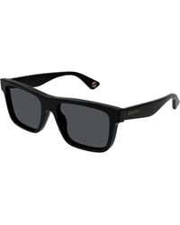 Gucci - Gg1618S 001 Sunglasses Acetate Squared - Lyst