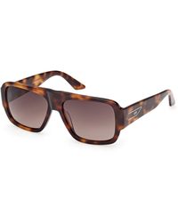 Gcds - Gd0069 52F Sunglasses Acetate Squared Normal - Lyst