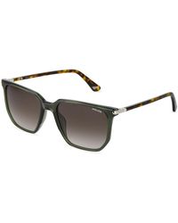Police - Splu70 Roadie 9 0M26 Sunglasses Acetate Smoke Geometric Normal Nuanced - Lyst