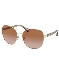 Ralph Lauren - Ra4131 911613 Sunglasses Metal Butterfly Normal Shaded - Lyst