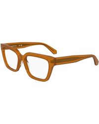 Calvin Klein - Ckj25609 201 Optical Frames Acetate Cat Eye Normal - Lyst