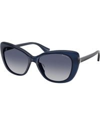 Ralph Lauren - Ra5329U 60594L Sunglasses Acetate Butterfly Normal Shaded - Lyst