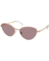 Swarovski - Sk7014 40147N Sunglasses Metal Cat Eye Normal - Lyst