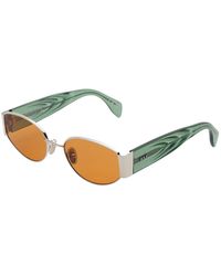 Retrosuperfuture - Pt5 X Sage Sunglasses Metal Round Normal - Lyst