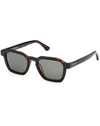 Web - We0392 56N Sunglasses Acetate Squared Normal - Lyst