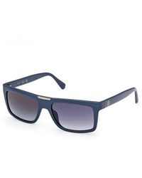 Guess - Gu00274 90W Sunglasses Injected Squared Normal - Lyst
