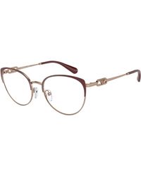 Emporio Armani - Ea1150 3268 Optical Frames Metal Cat Eye Normal - Lyst