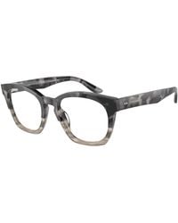 Giorgio Armani - Ar7245U 6009 Optical Frames Acetate Transparent Squared Normal - Lyst