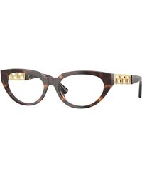 Versace - Ve3383 108 Optical Frames Acetate Cat Eye Normal - Lyst