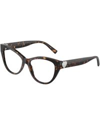 Tiffany & Co. - Tf2251 8015 Optical Frames Acetate Transparent Cat Eye Normal - Lyst