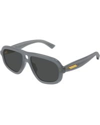 Bottega Veneta - Bv1494S 004 Sunglasses Acetate Pilot - Lyst