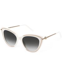 Furla - Sfu889 847 Sunglasses Acetate Smoke Butterfly Normal Shaded - Lyst
