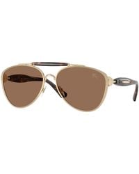 Burberry - Be3160 110973 Sunglasses Metal Pilot Normal - Lyst