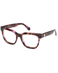 MAX&Co. - Mo5187 055 Optical Frames Acetate Squared Normal - Lyst