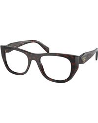 Prada - Pr A18V 17N1O1 Optical Frames Acetate Geometric Normal - Lyst