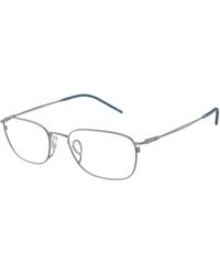 Giorgio Armani - Ar5171 3003 Optical Frames Metal Transparent Pillow Normal - Lyst
