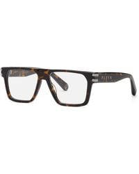 Philipp Plein - Vpp224 Plein Icon 722Y Optical Frames Acetate Squared - Lyst