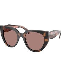 Prada - Pr 14Ws 23A60B Sunglasses Acetate Cat Eye Normal - Lyst