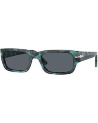 Persol - Po3347S Adrien 1211R5 Sunglasses Acetate Squared Normal Anti-Glare - Lyst