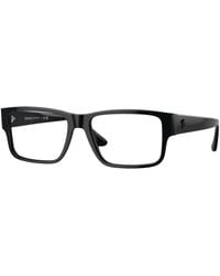 Versace - Ve3342 Gb1 Optical Frames Acetate Transparent Squared Normal - Lyst