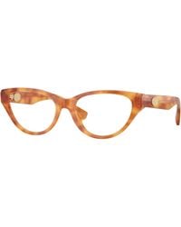 Burberry - Be2467 4256 Optical Frames Acetate Transparent Cat Eye Normal - Lyst