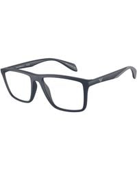 Emporio Armani - Ea3230 5088 Optical Frames Injected Transparent Pillow Normal - Lyst
