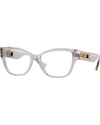Versace - Ve3347 5305 Optical Frames Acetate Pillow Normal - Lyst